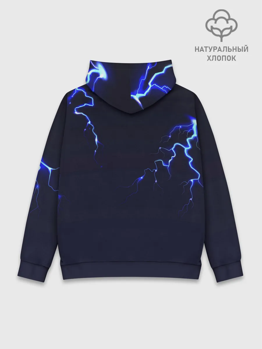 Худи мужской база хлопок / BMW разряд молнии.