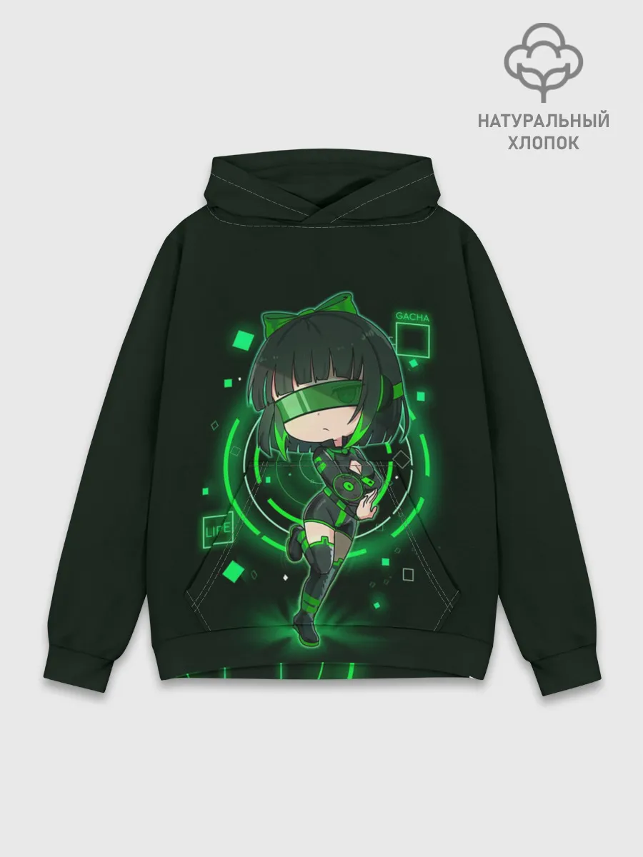 Худи мужской база хлопок / Clover Gacha Club