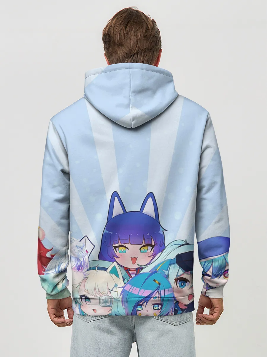 Худи мужской база хлопок / Gacha Club Character