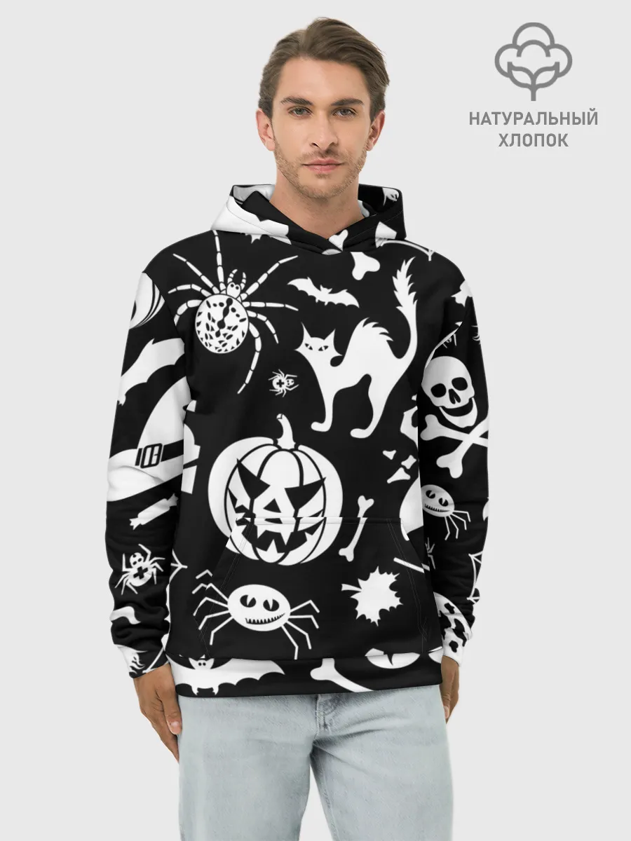 Худи мужской база хлопок / Микс