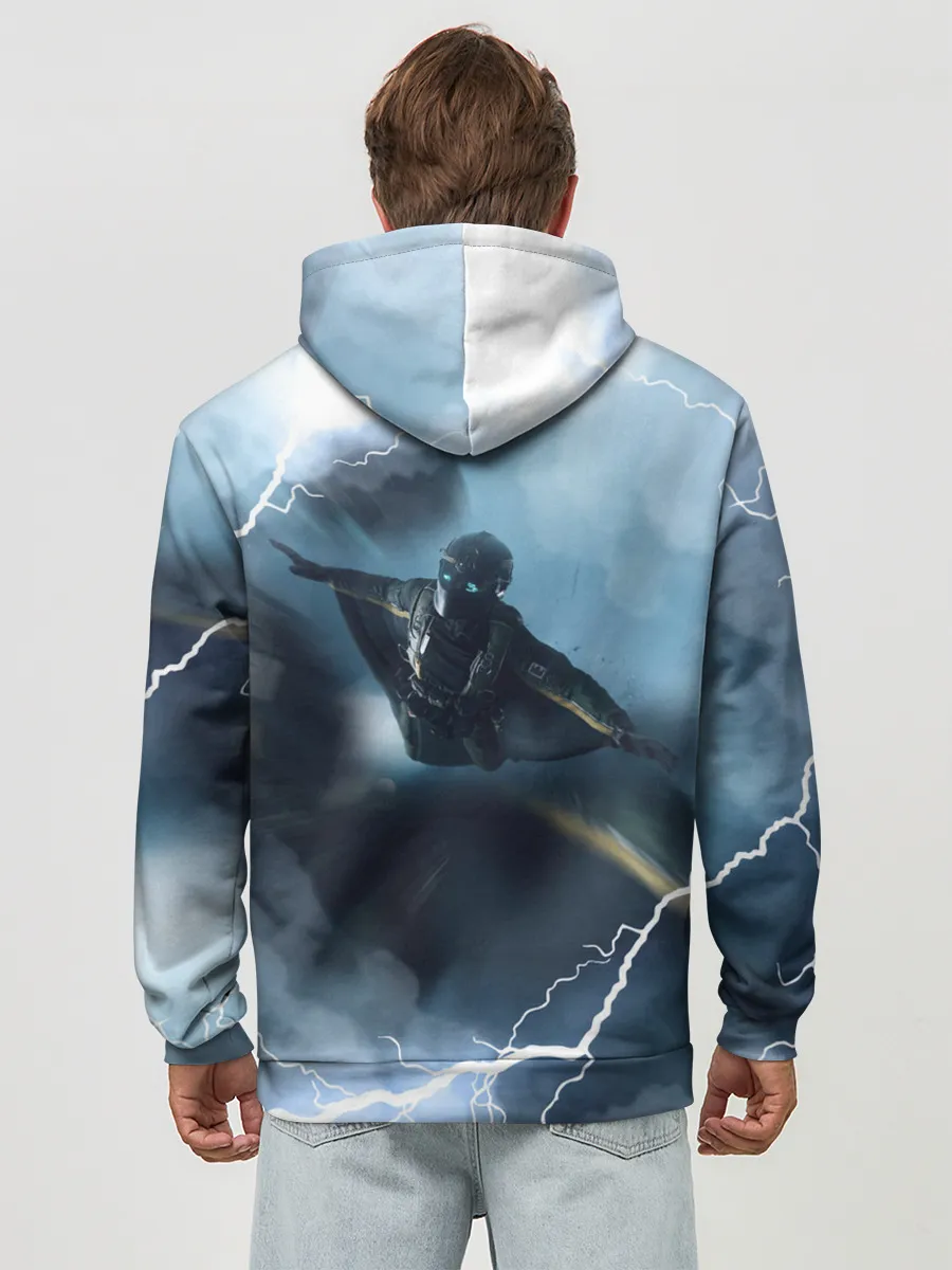 Худи мужской база хлопок / WINGSUIT | BATTLEFIELD 2042