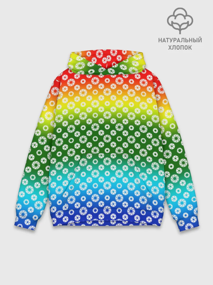 Худи мужской база хлопок / Для фотографов. RGB. Диафрагма.