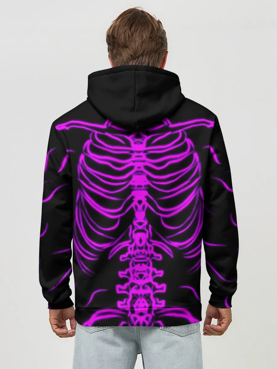 Худи мужской база хлопок / Розовые кости