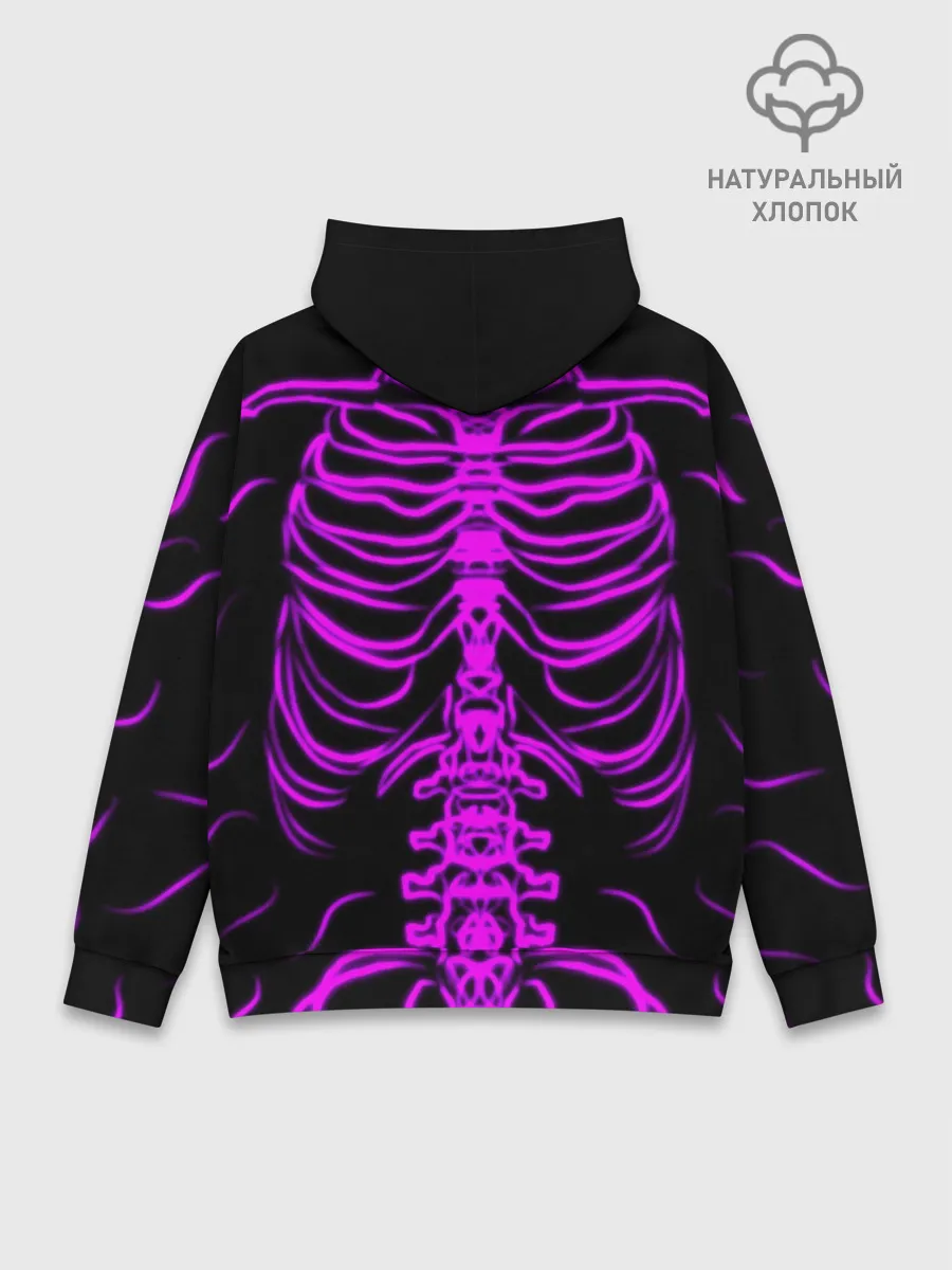 Худи мужской база хлопок / Розовые кости