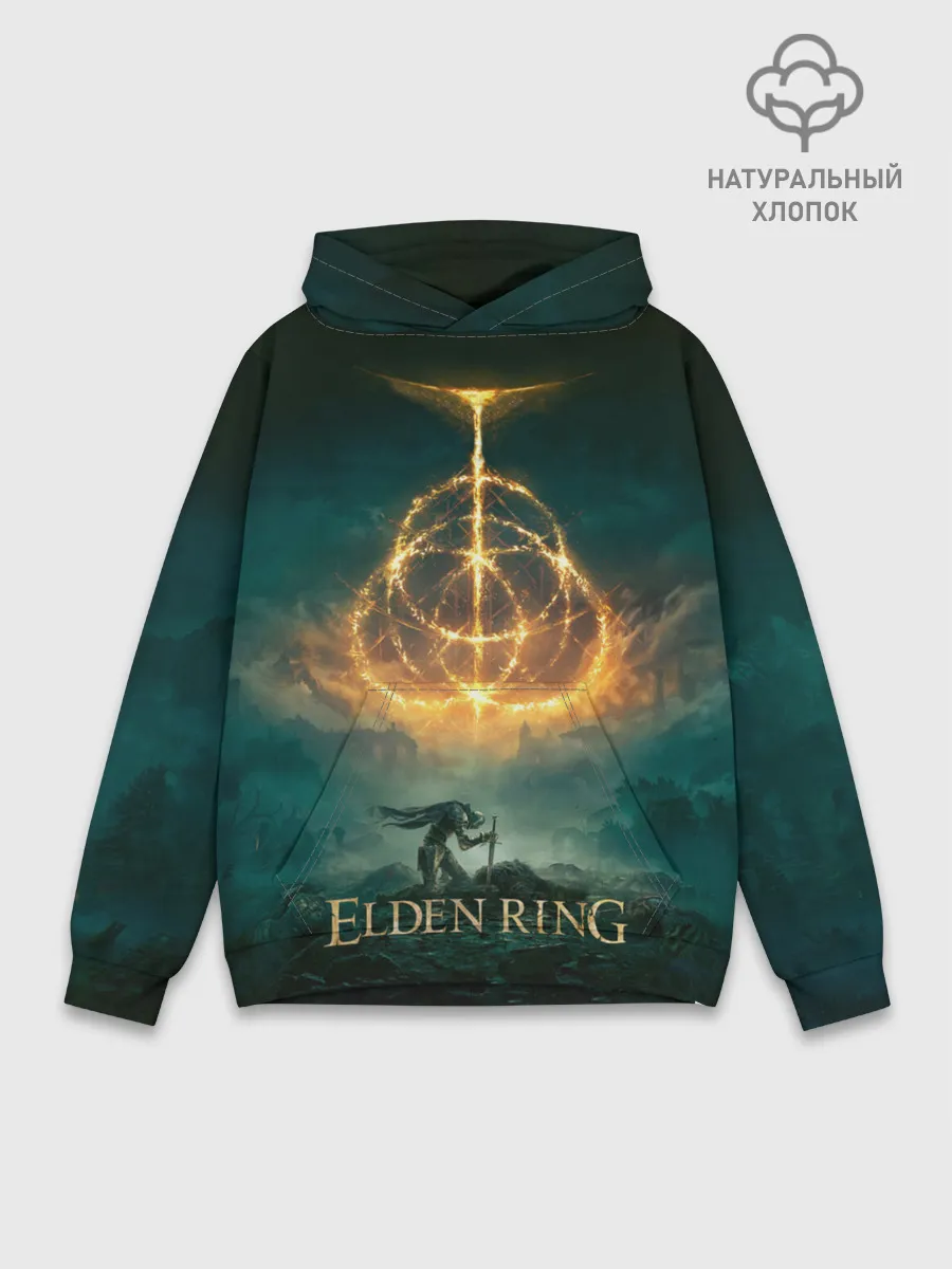 Худи мужской база хлопок / Elden Ring Game Art