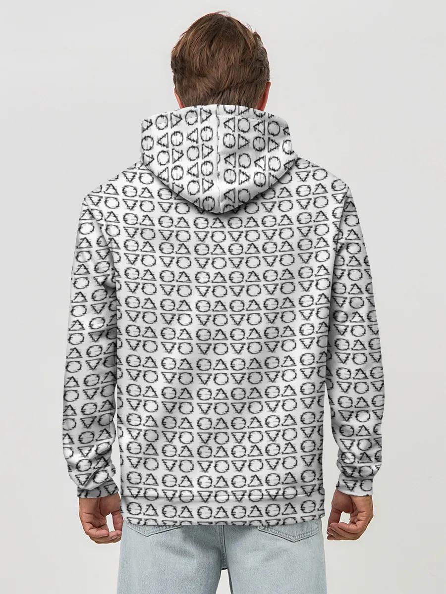 Худи мужской база хлопок / Игра в кальмара / Squid Game/