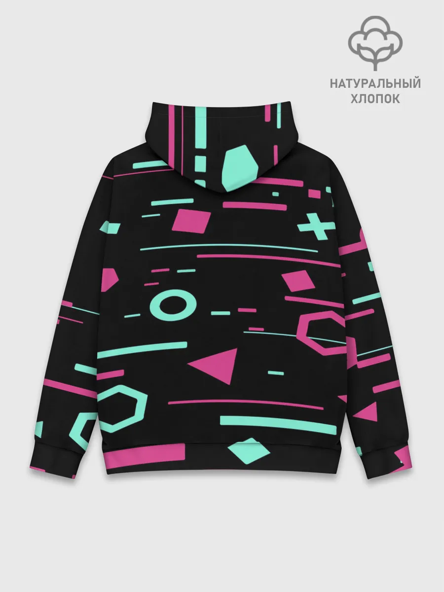 Худи мужской база хлопок / Игра в кальмара |