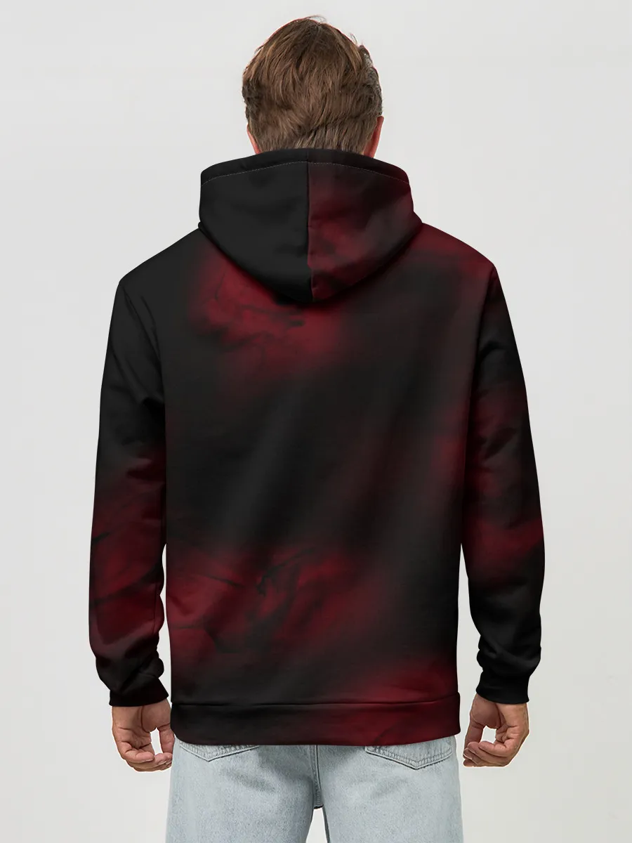 Худи мужской база хлопок / Безумный азарт - Kakegurui