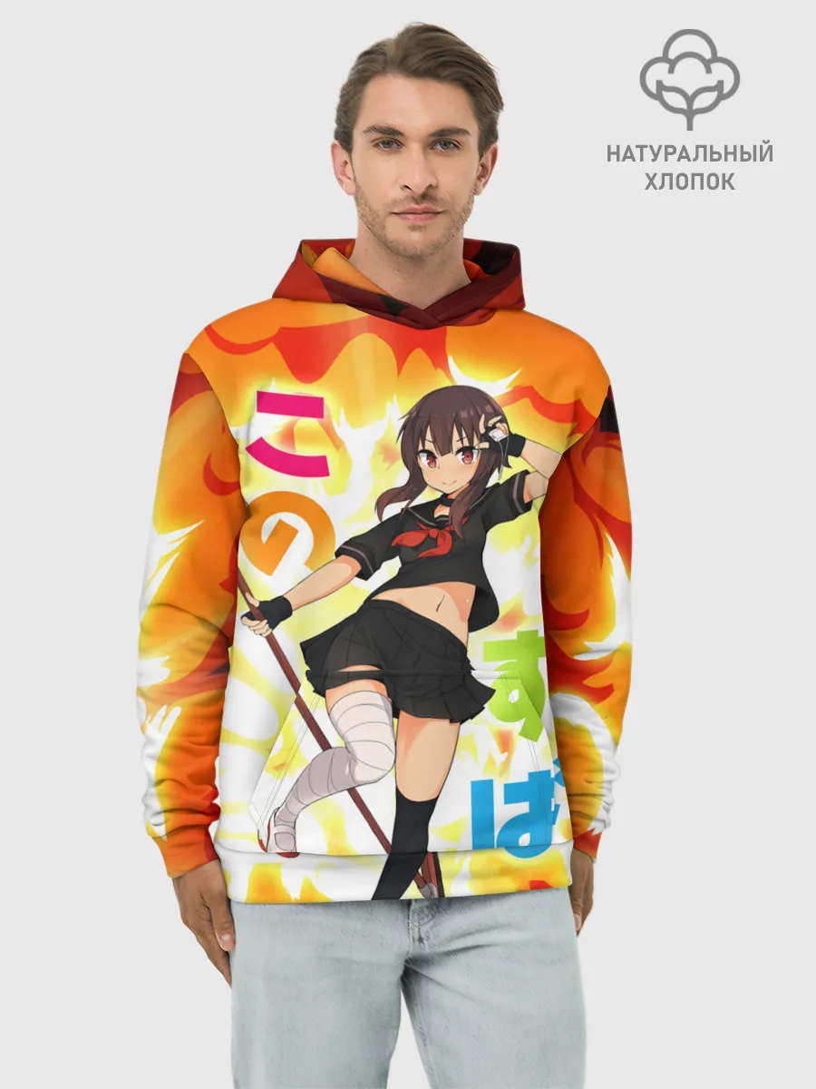 Худи мужской база хлопок / Meg