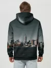 Худи мужской база хлопок / Вид на Нью Йорк