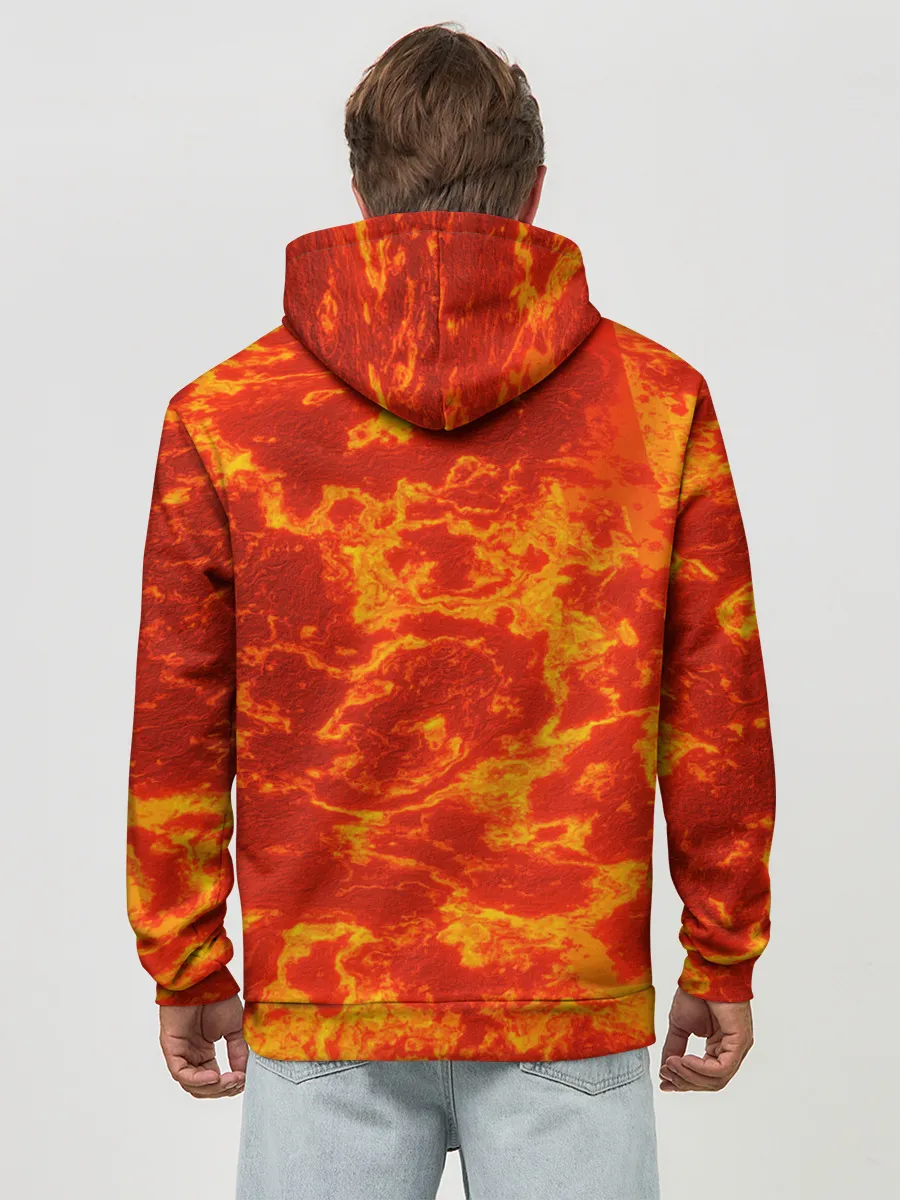 Худи мужской база хлопок / ALKATRAZZ