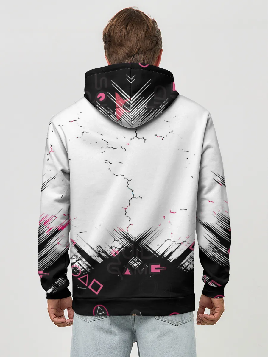 Худи мужской база хлопок / SQUID GAME | ИГРА В КАЛЬМАРА,