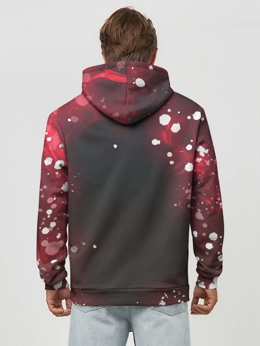 Худи мужской база хлопок / ТРЕУГОЛЬНИК | ОХРАНА