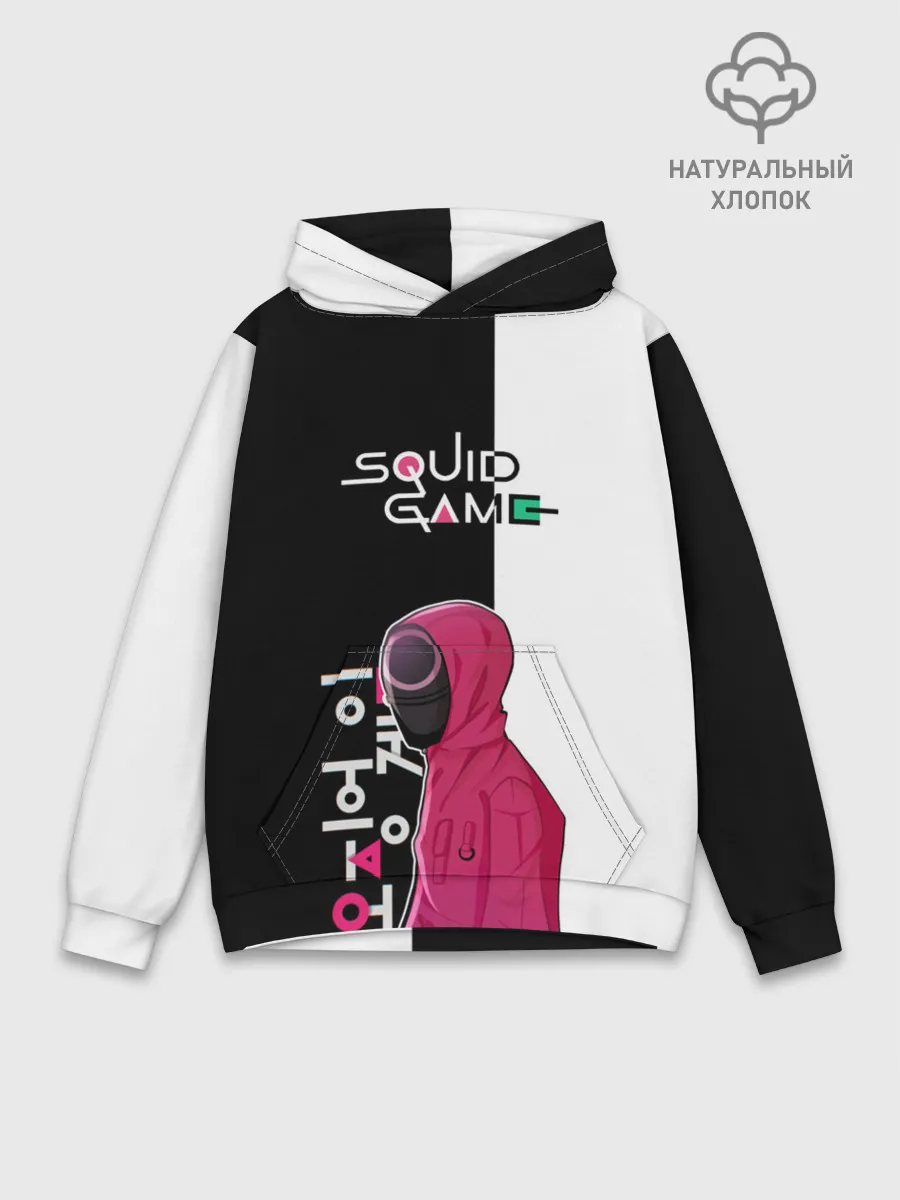 Худи мужской база хлопок / Игра в кальмара | SG