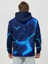 Худи мужской база хлопок / 3D ПЛИТЫ | NEON STEEL | НЕОНОВЫЕ ПЛИТЫ