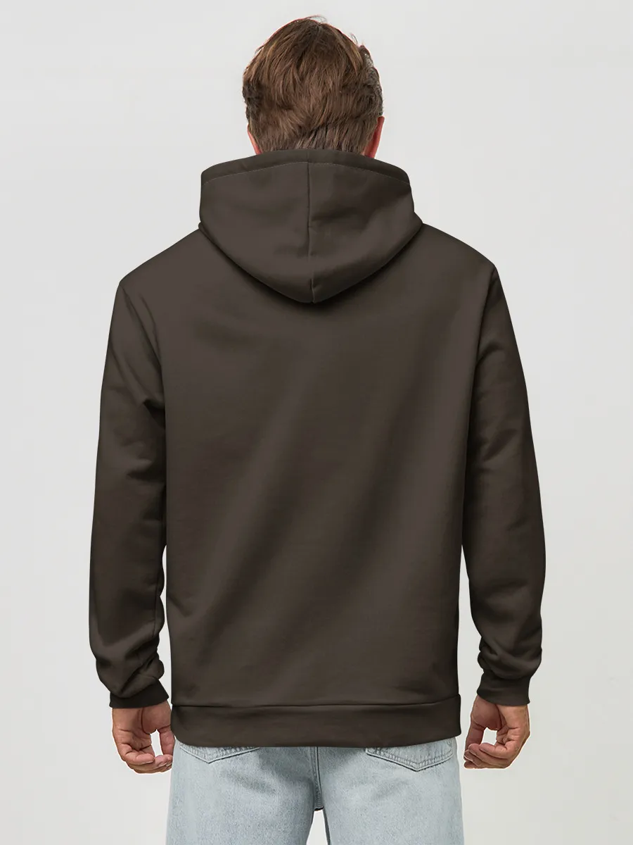 Худи мужской база хлопок / Мэй с якорем