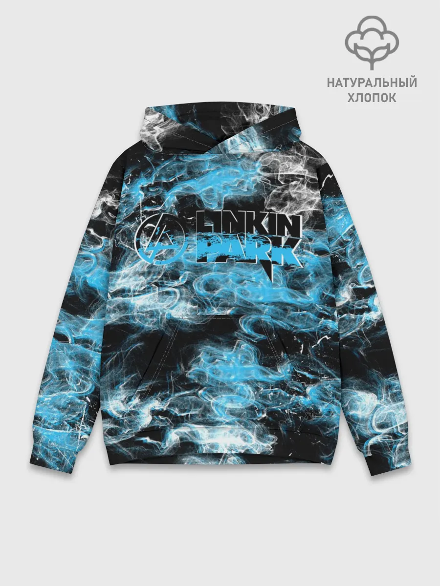 Худи мужской база хлопок / Линкин Парк Рок