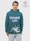 Худи мужской база хлопок / Игра продолжается