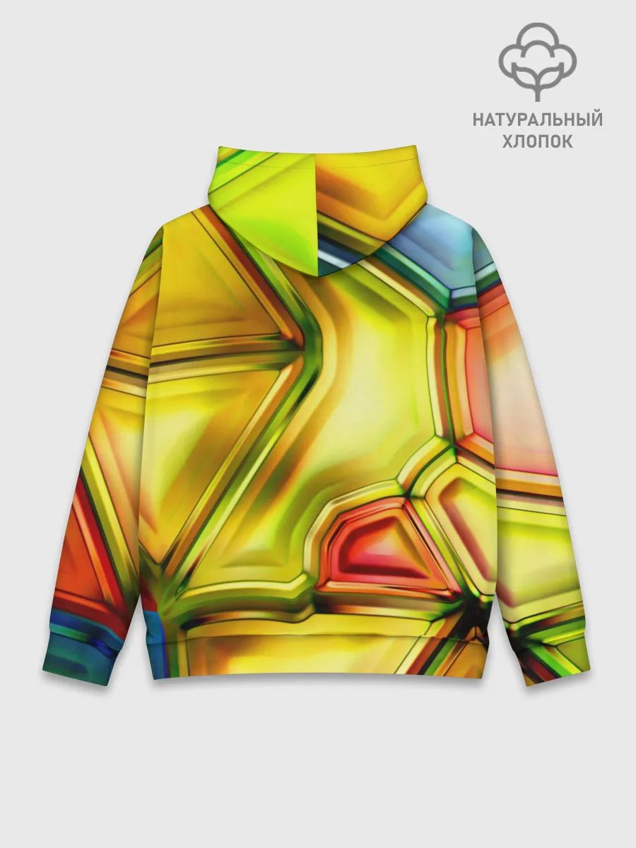Худи мужской база хлопок / Абстрактная абстракция