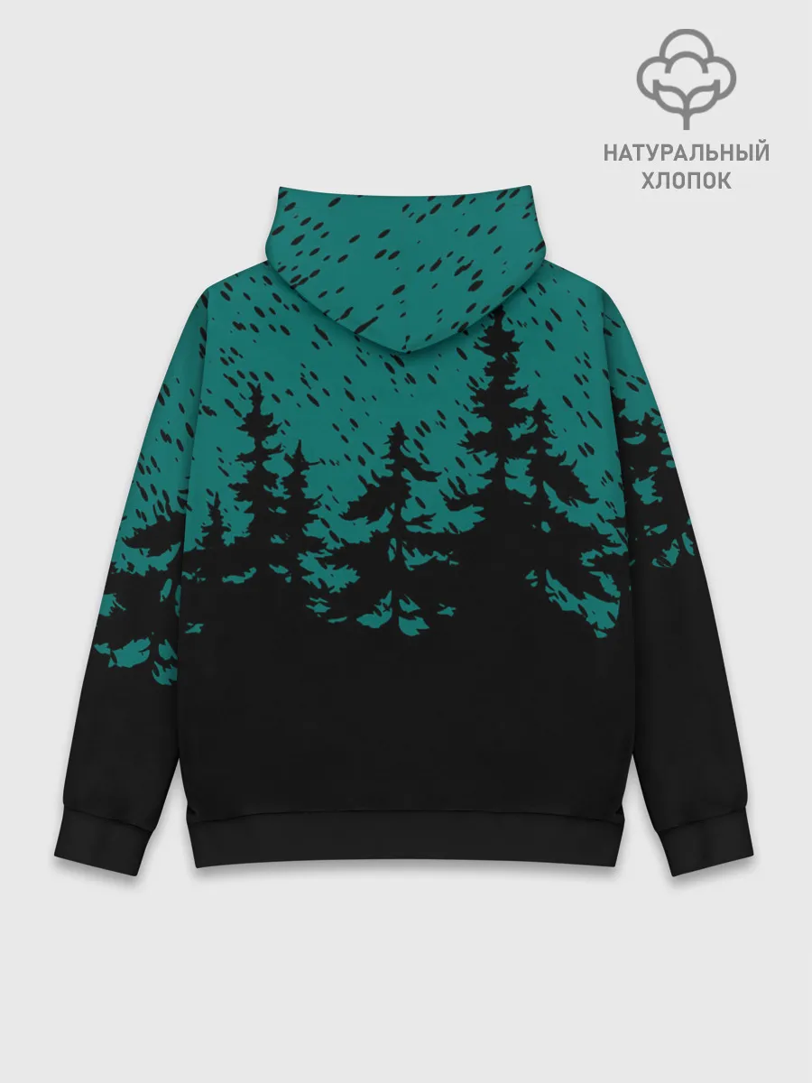 Худи мужской база хлопок / Бесячья ёлка