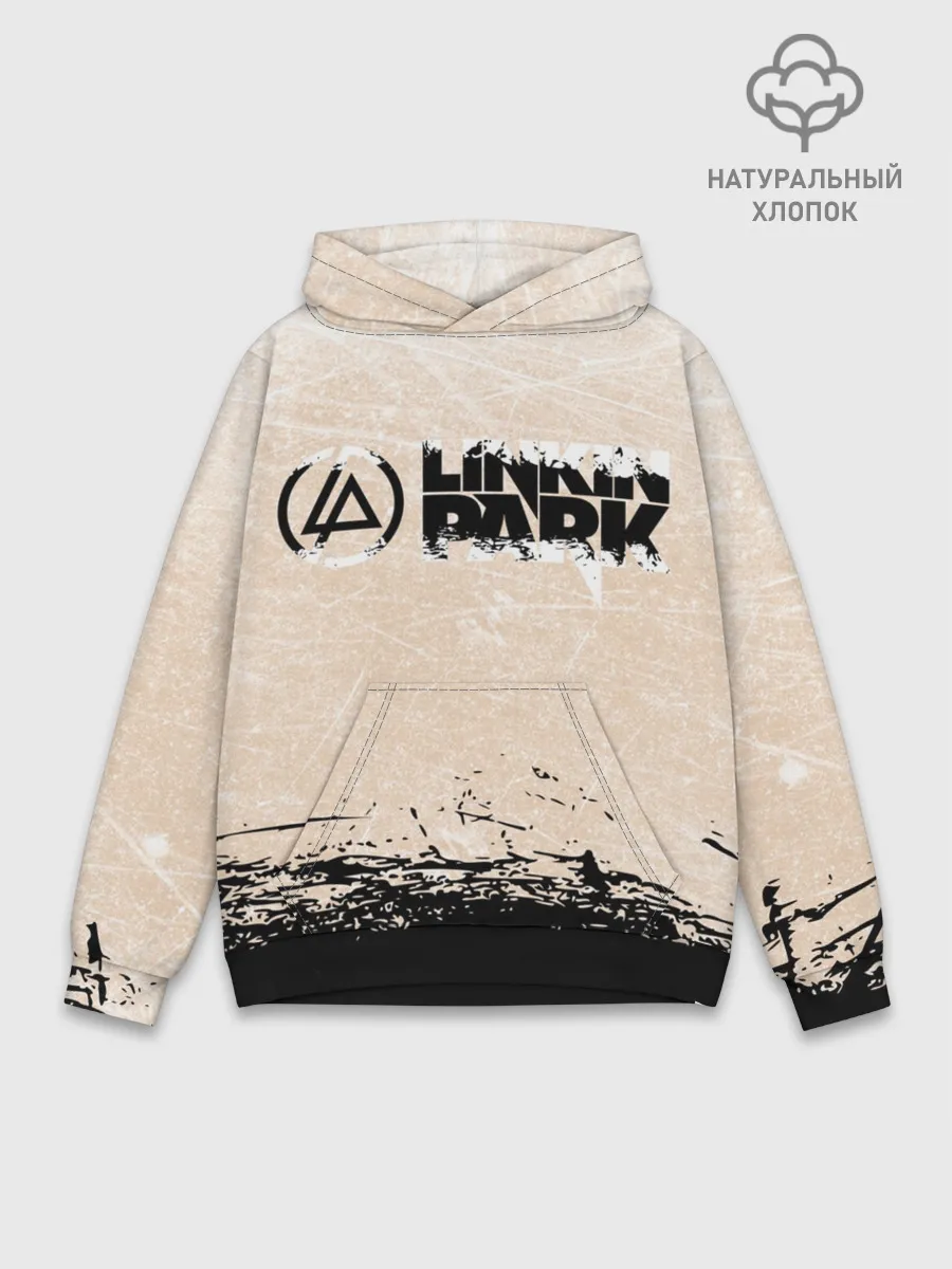 Худи мужской база хлопок / Linkin Park | Рок Группа Линкин Парк