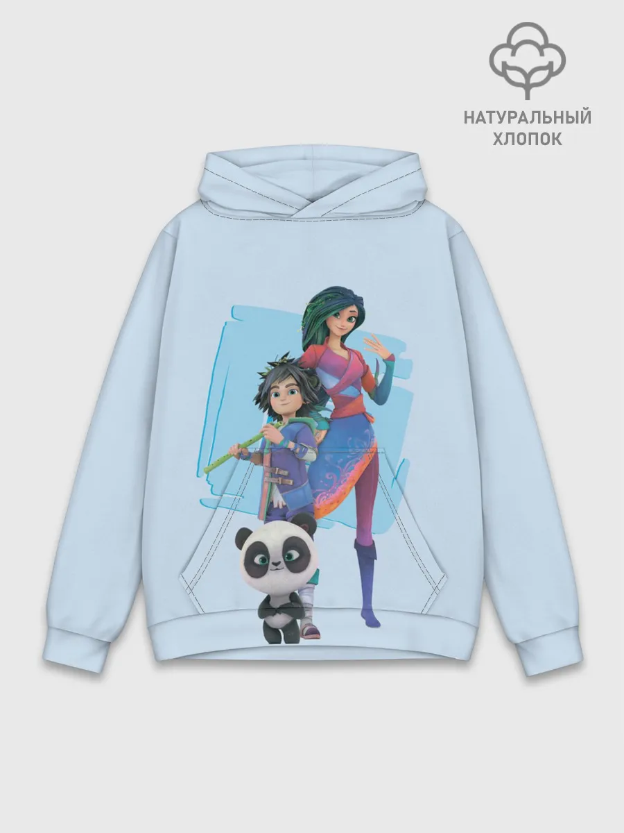 Худи мужской база хлопок / Мэй и Бао