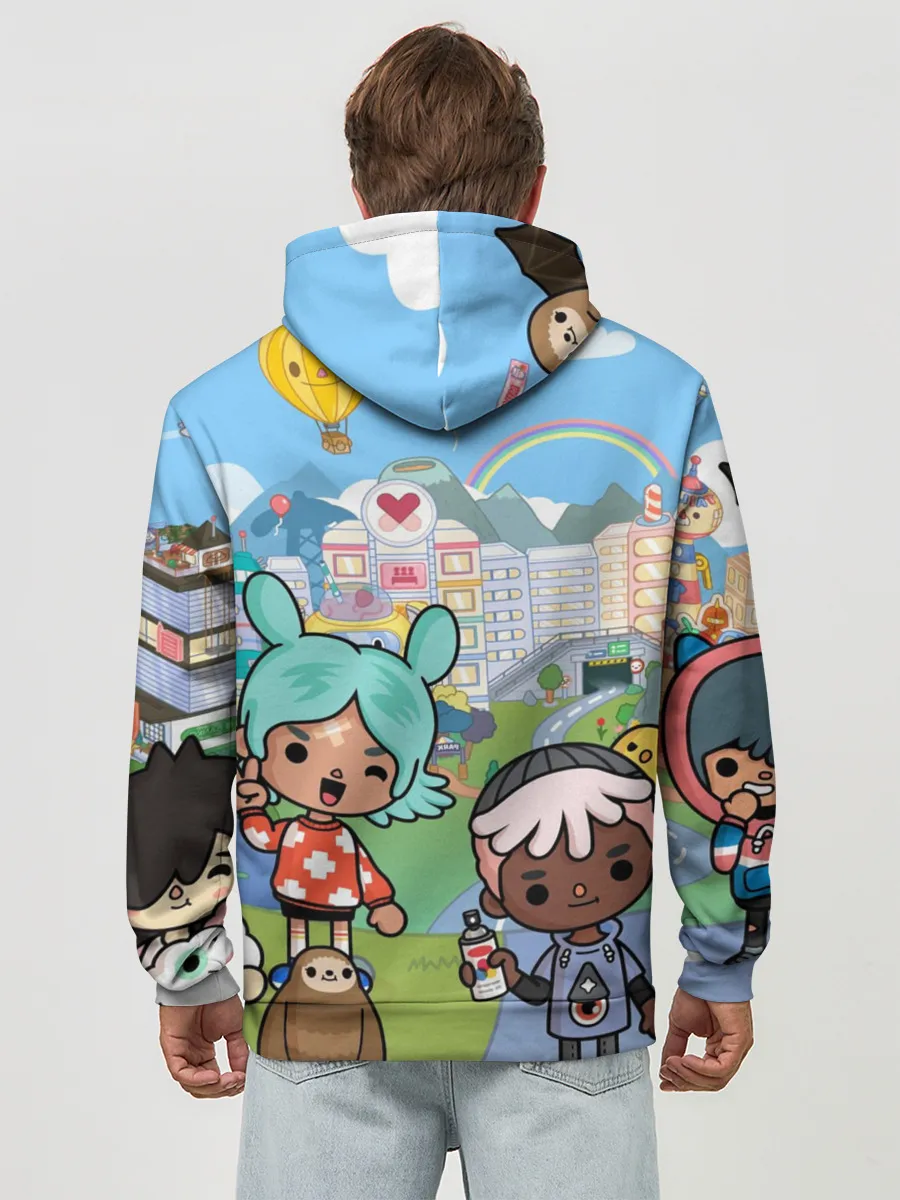 Худи мужской база хлопок / Toca Boca | Мир