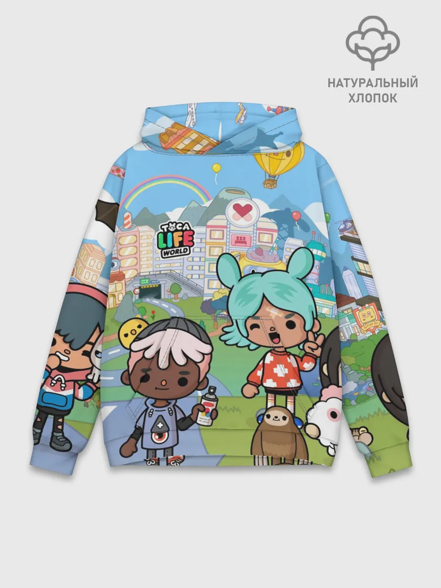 Худи мужской база хлопок / Toca Boca | Мир