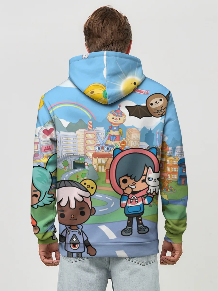 Худи мужской база хлопок / Toca Boca | Город