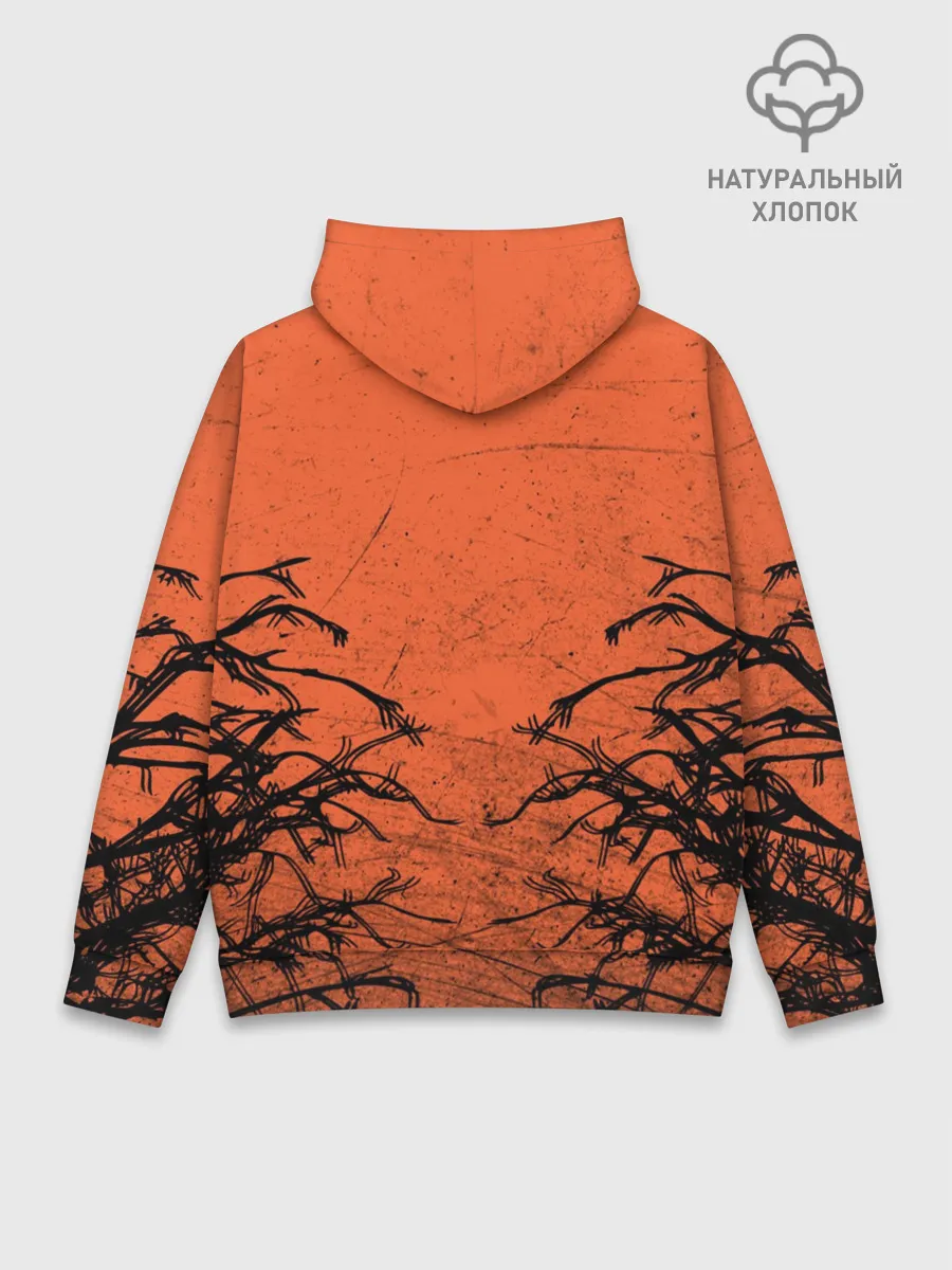 Худи мужской база хлопок / Ghostemane Forest Grunge | Гостмейн Лес