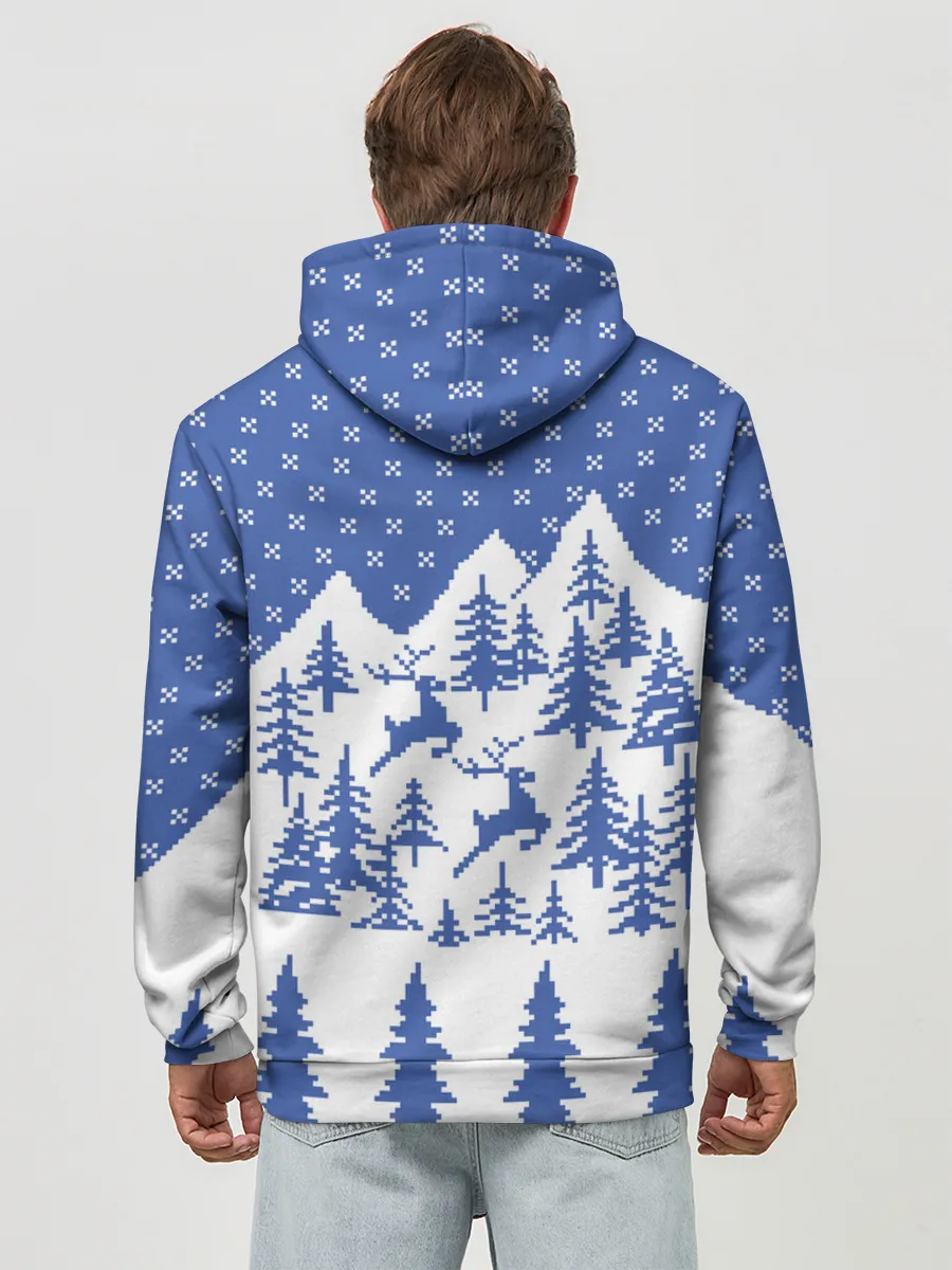 Худи мужской база хлопок / Горные Олени