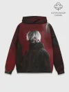Худи мужской база хлопок / TOKYO GHOUL | ТОКИЙСКИЙ ГУЛЬ ЩЮПАЛЬЦА
