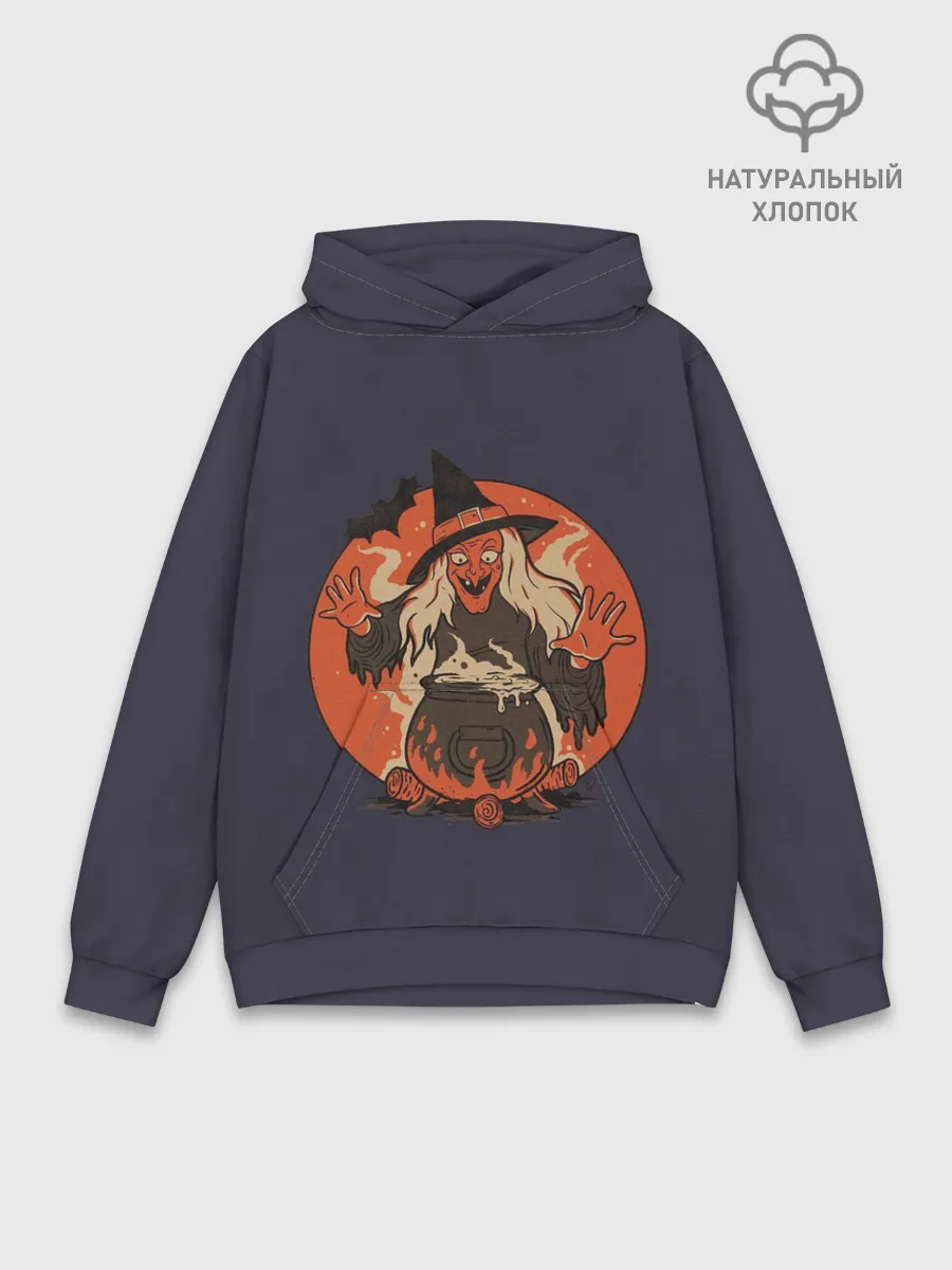 Худи мужской база хлопок / Life Of A Witch