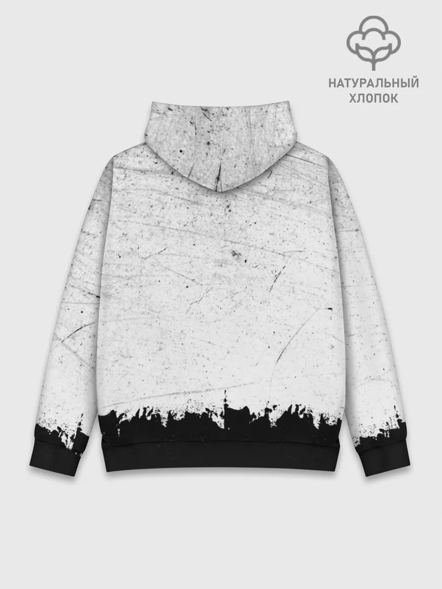 Худи мужской база хлопок / Рамштайн ЧБ Гранж | Rammstein Rock