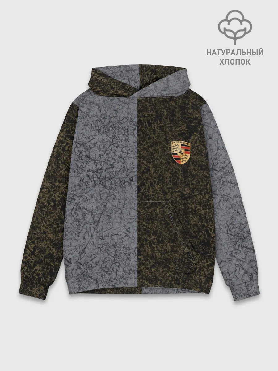 Худи мужской база хлопок / Полярность металлических цветов