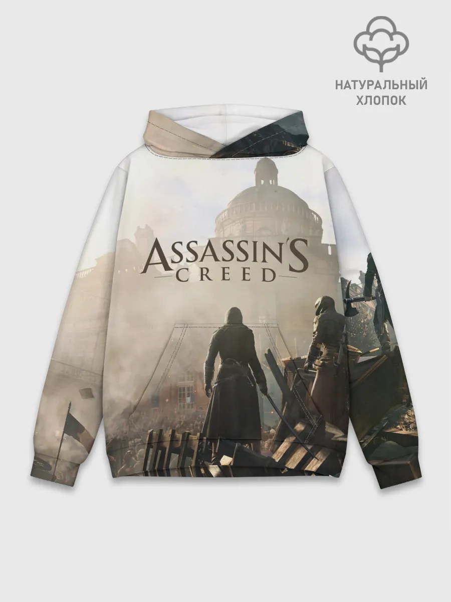 Худи мужской база хлопок / ASSASSINS CREED, игра