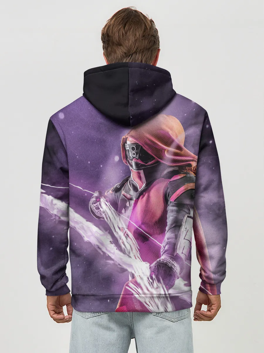 Худи мужской база хлопок / DESTINY 2 HUNTER LOGO