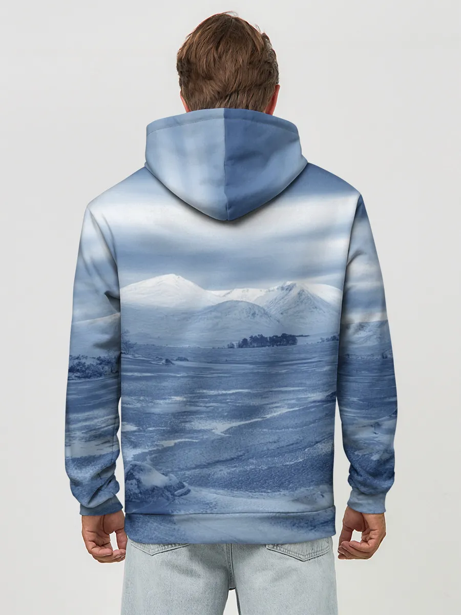 Худи мужской база хлопок / Герб Оротукан