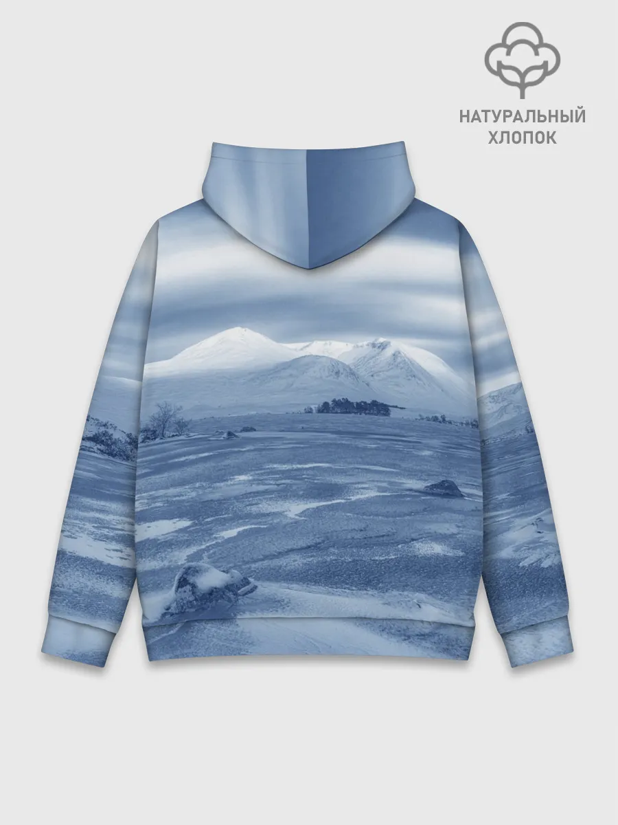 Худи мужской база хлопок / Герб Оротукан