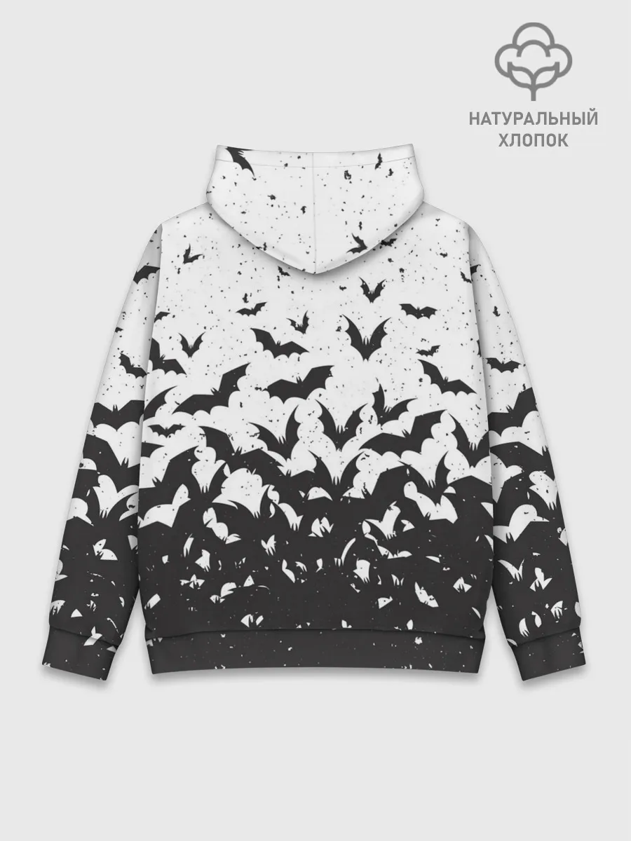 Худи мужской база хлопок / Летучие кровососы