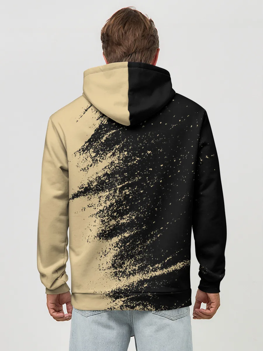 Худи мужской база хлопок / Black clover bull.