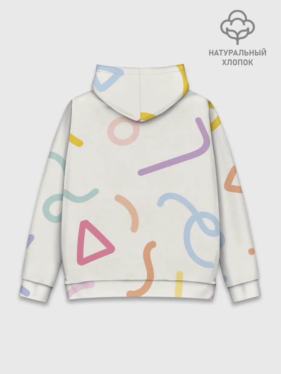 Худи мужской база хлопок / Разные линии