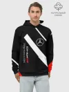 Худи мужской база хлопок / Mercedes-AMG | Мерседес-АМГ