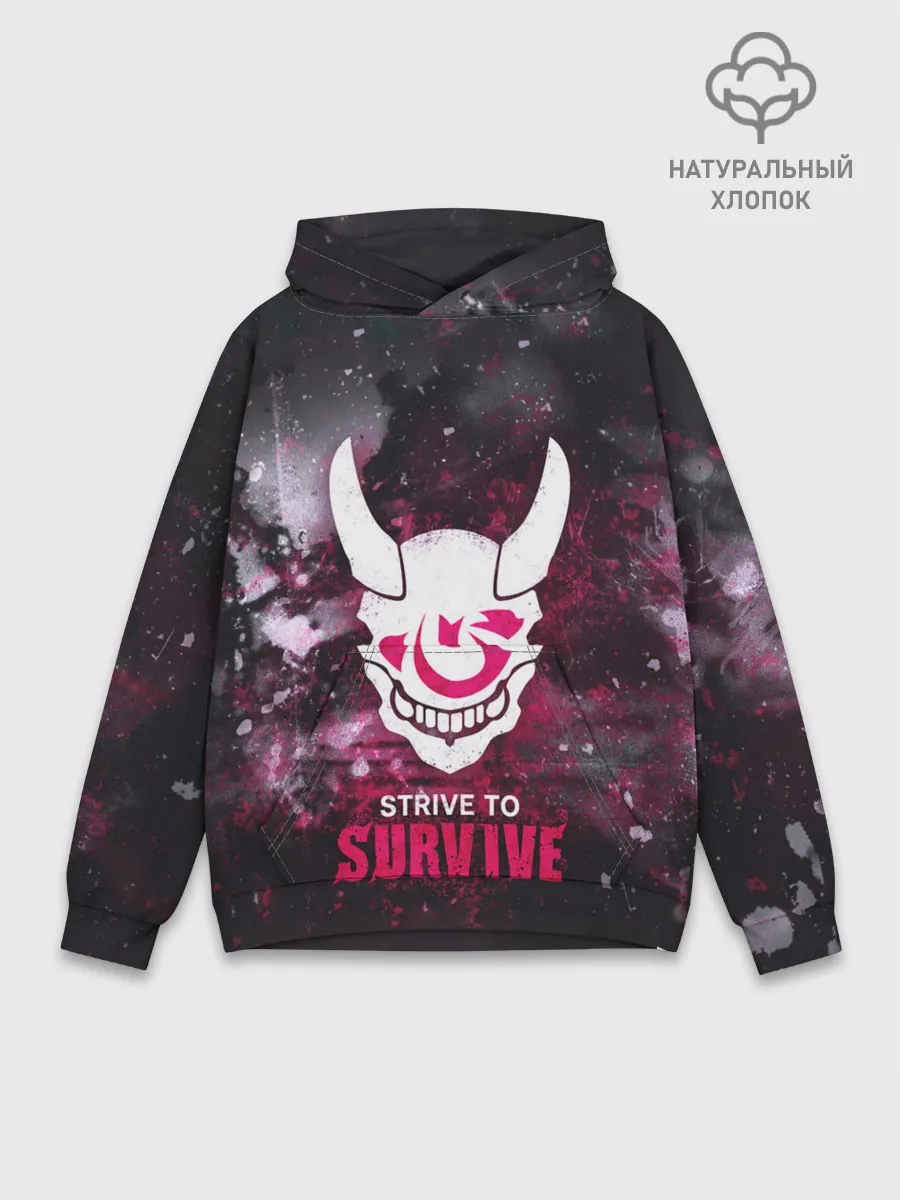 Худи мужской база хлопок / Guilty gear strive