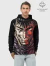 Худи мужской база хлопок / BERSERK | БЕРСЕРК ЯРОСТЬ