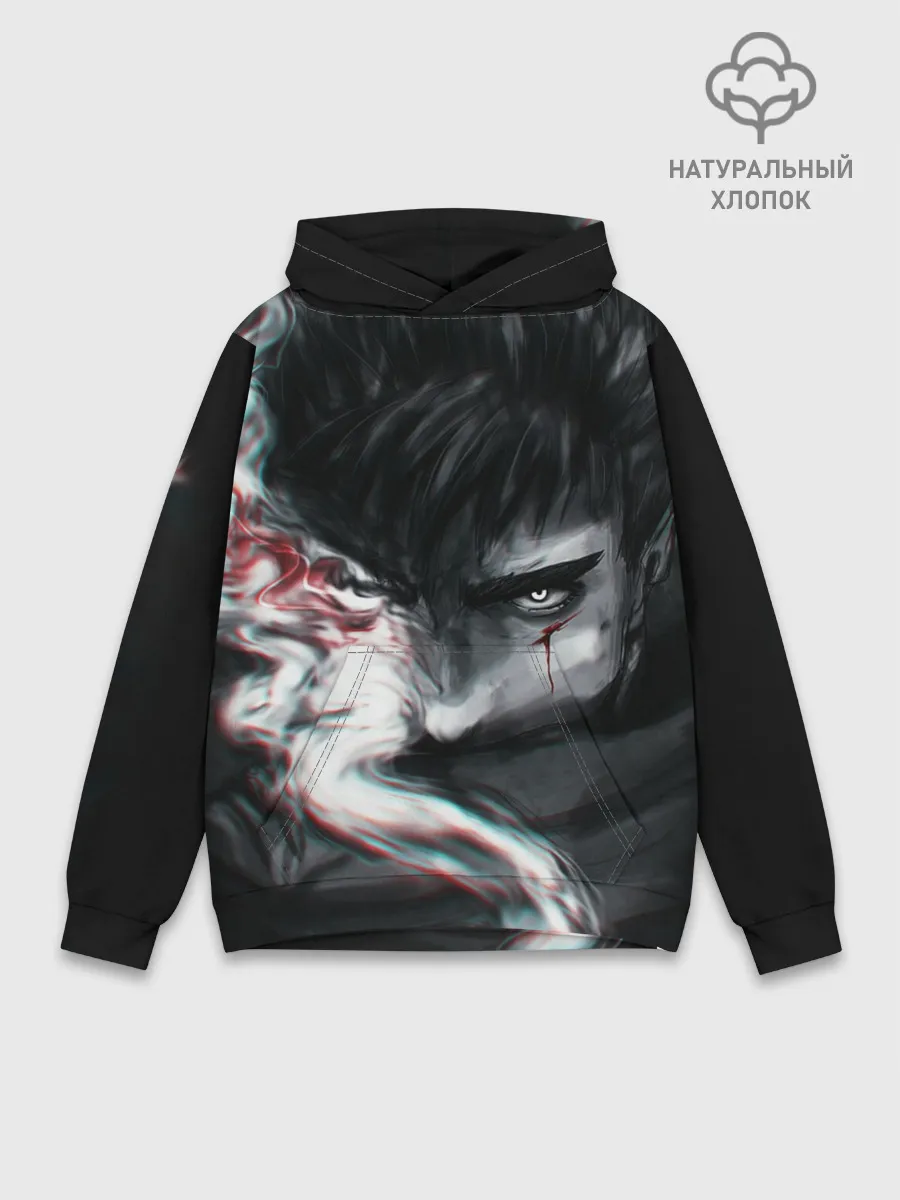Худи мужской база хлопок / BERSERK | БЕРСЕРК ГАТС
