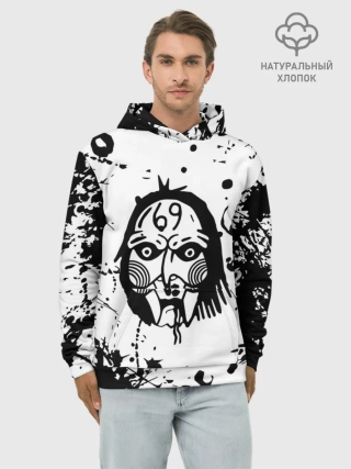 Худи мужской база хлопок / 6IX9INE TEKASHI 69