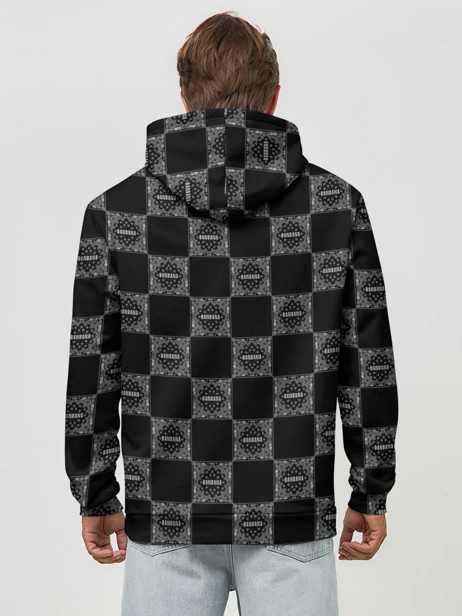 Худи мужской база хлопок / KIZARU x BIG BABY TAPE