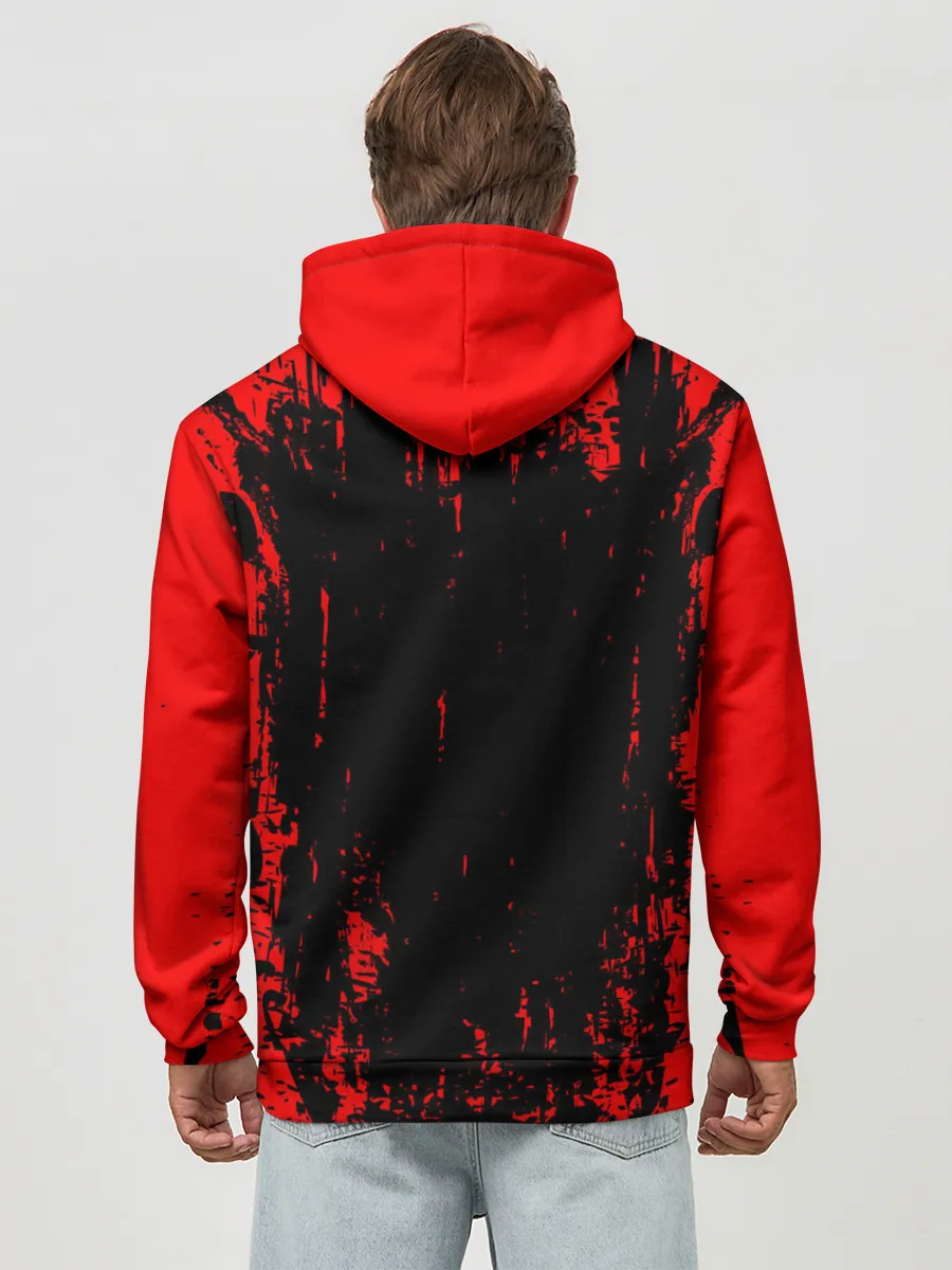 Худи мужской база хлопок / Logo Berserk