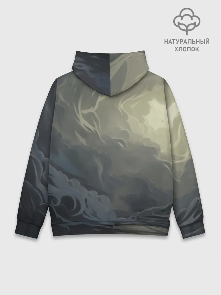 Худи мужской база хлопок / Прощай Джекс